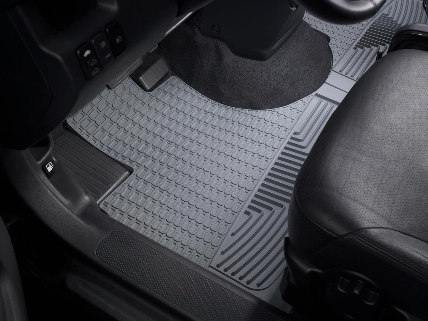 WeatherTech All-Weather Floor Mats for Honda CR-V 1st Row (W59GR), Grey