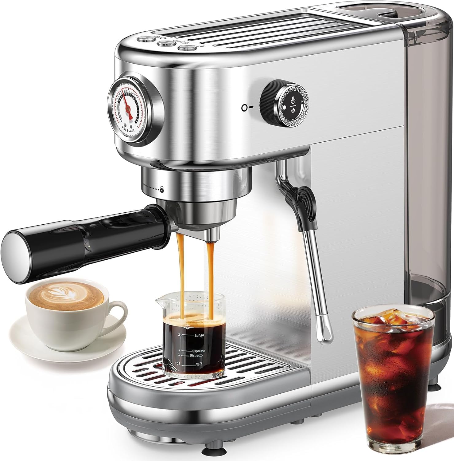 Espresso Machine with Milk Frother