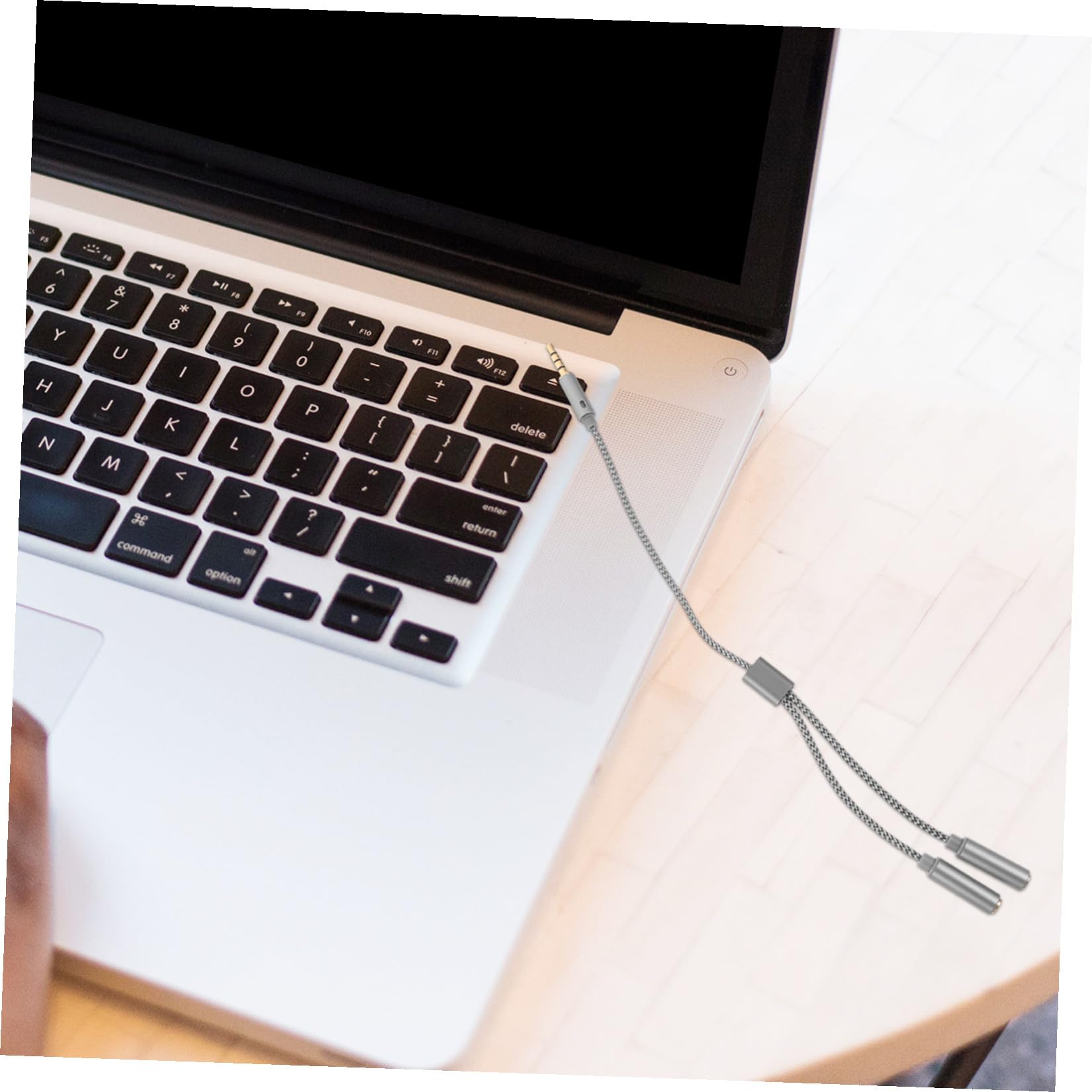SHINEOFI Cable Adaptador para Auriculares Y Micrófono 12 Unidades Divisor De Auriculares Y Micrófono Extensión Estéreo Divisor De De 35 Mm De Audio