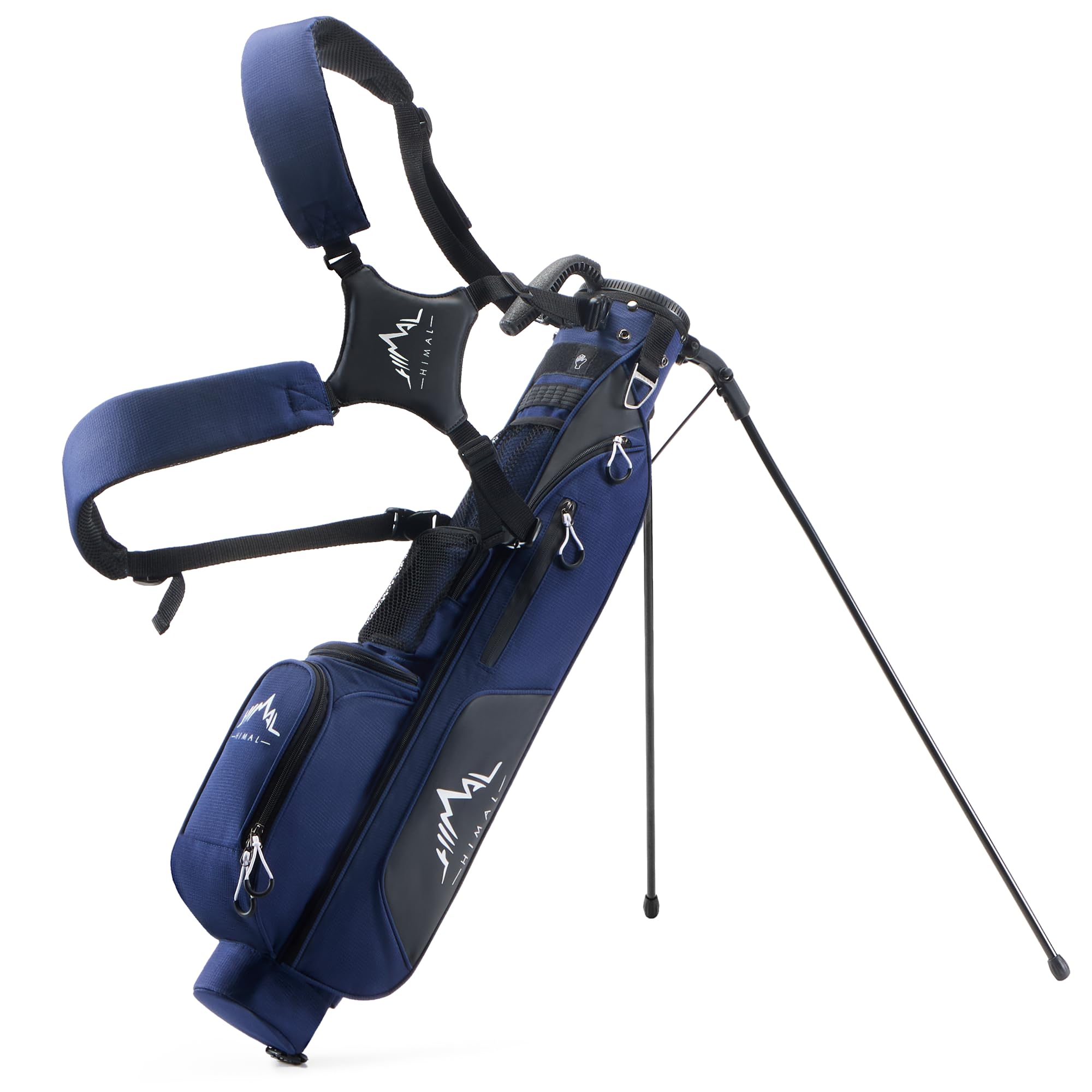 Par 3 Golf Bag Small Lightweight with Dual Shoulder Straps – Pitch n Putt Golf Bag Easy to Carry and Durable for Men/Women– 31.5 inches Tall