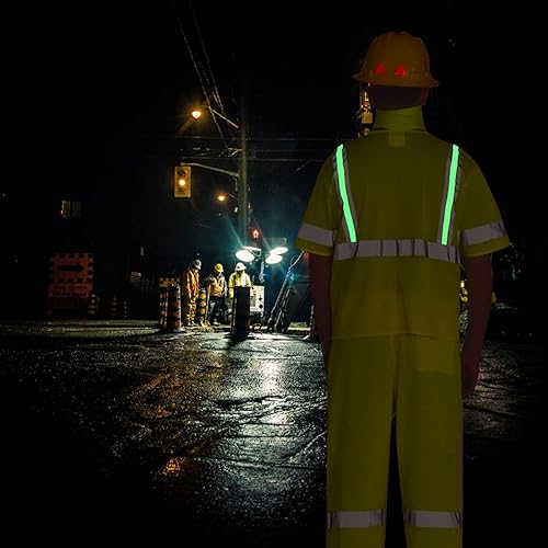 Miniatura 2 de A-SAFETY Chaleco de seguridad reflectante de alta visibilidad Personalizar logotipo (XS-8XL)