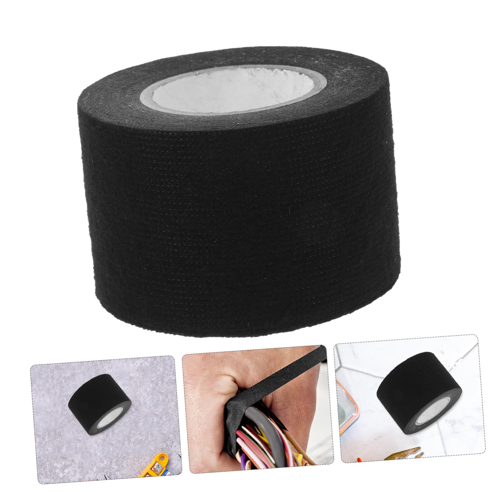 MAGICLULU 4 Juegos De Cinta De Acetato Para Apantallamiento De Cables Unión De Arneses De Cableado De Automóviles Aislamiento Eléctrico Fijo Cinta Resistente A 2 rollos*4