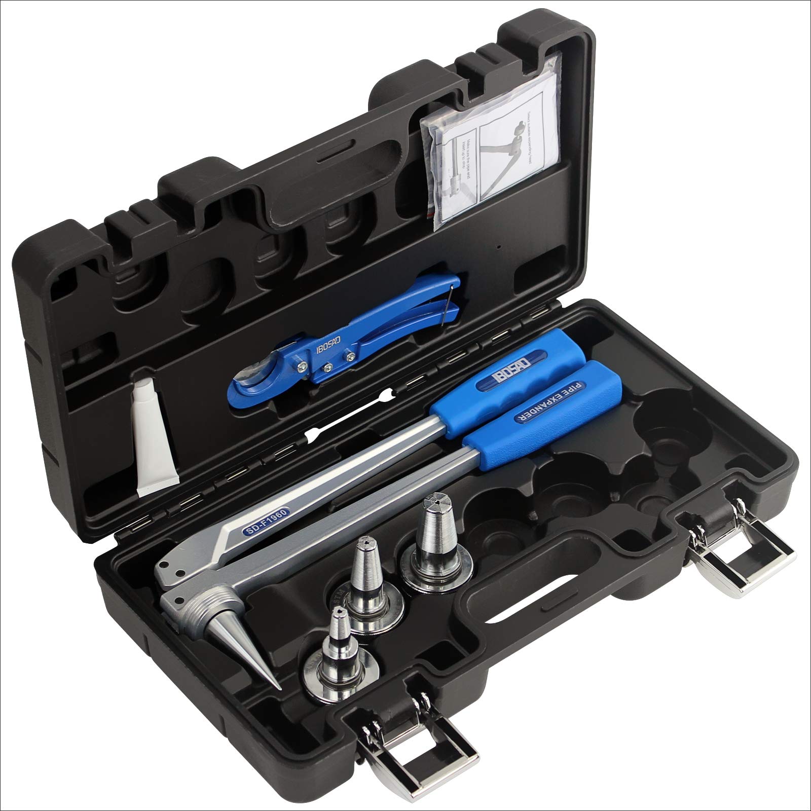 Buy IBOSAD Manual PEX Pipe Expander Tool Kit with 1/2",3/4",1