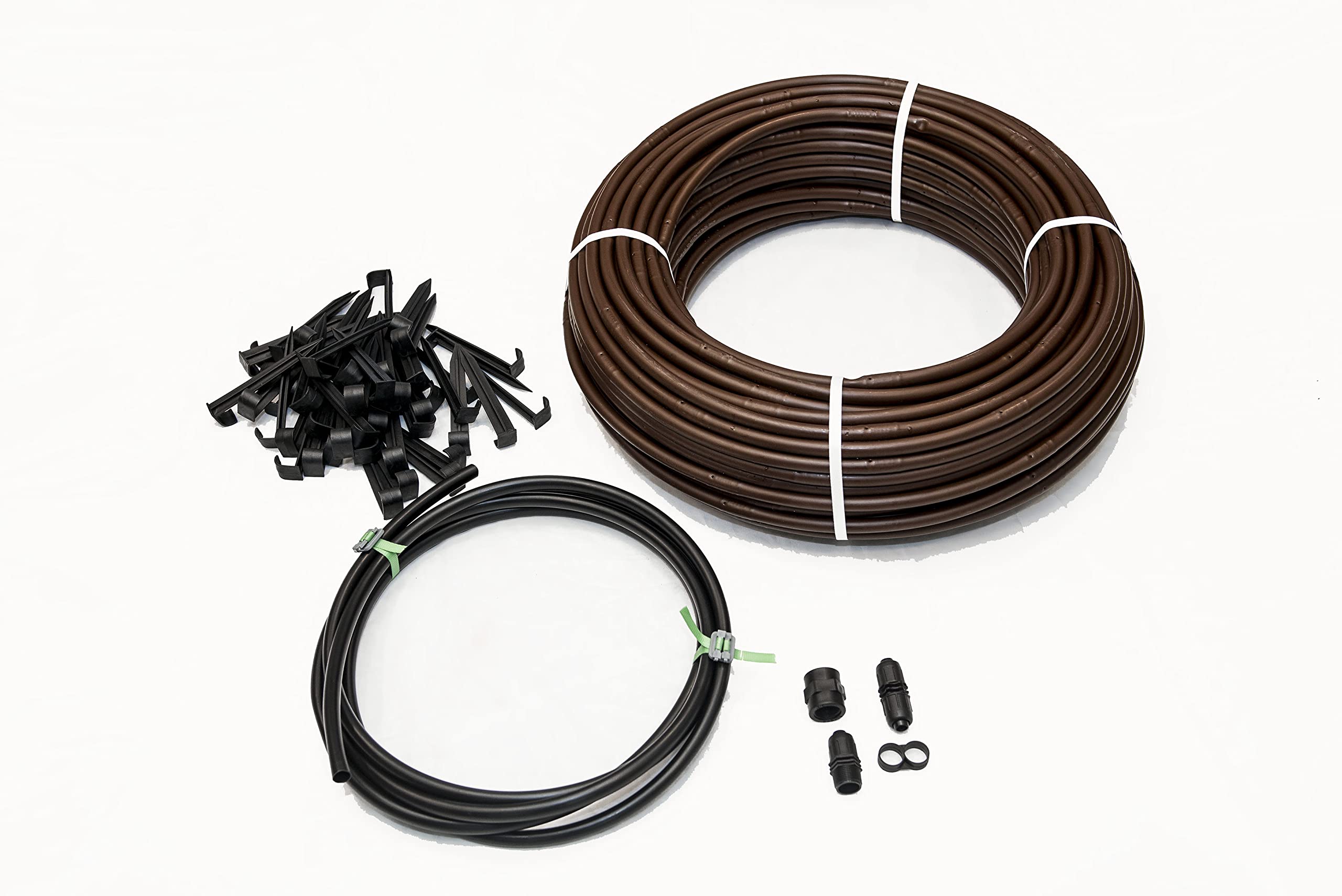 Kit di irrigazione Goccia con Tubo di gocciolamento Marrone