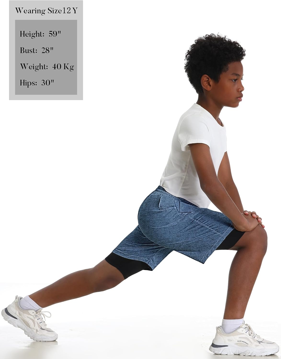 EXARUS Boys Athletic Shorts 4"/6" Quick Dry Lightweight Adjustable Elastic Waist Pockets Basketball Soccer Running - Image 6