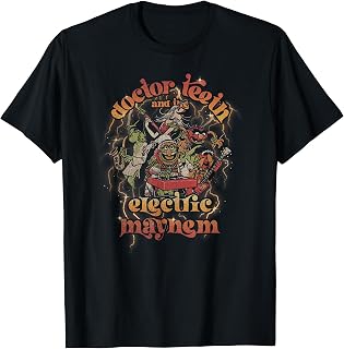Disney The Muppets Vintage Electric Mayhem Music Poster T-Shirt