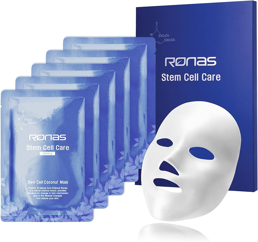 Amazon.co.jp: BENEFILL ロナス幹細胞ココナッツマスク 1パック（5枚