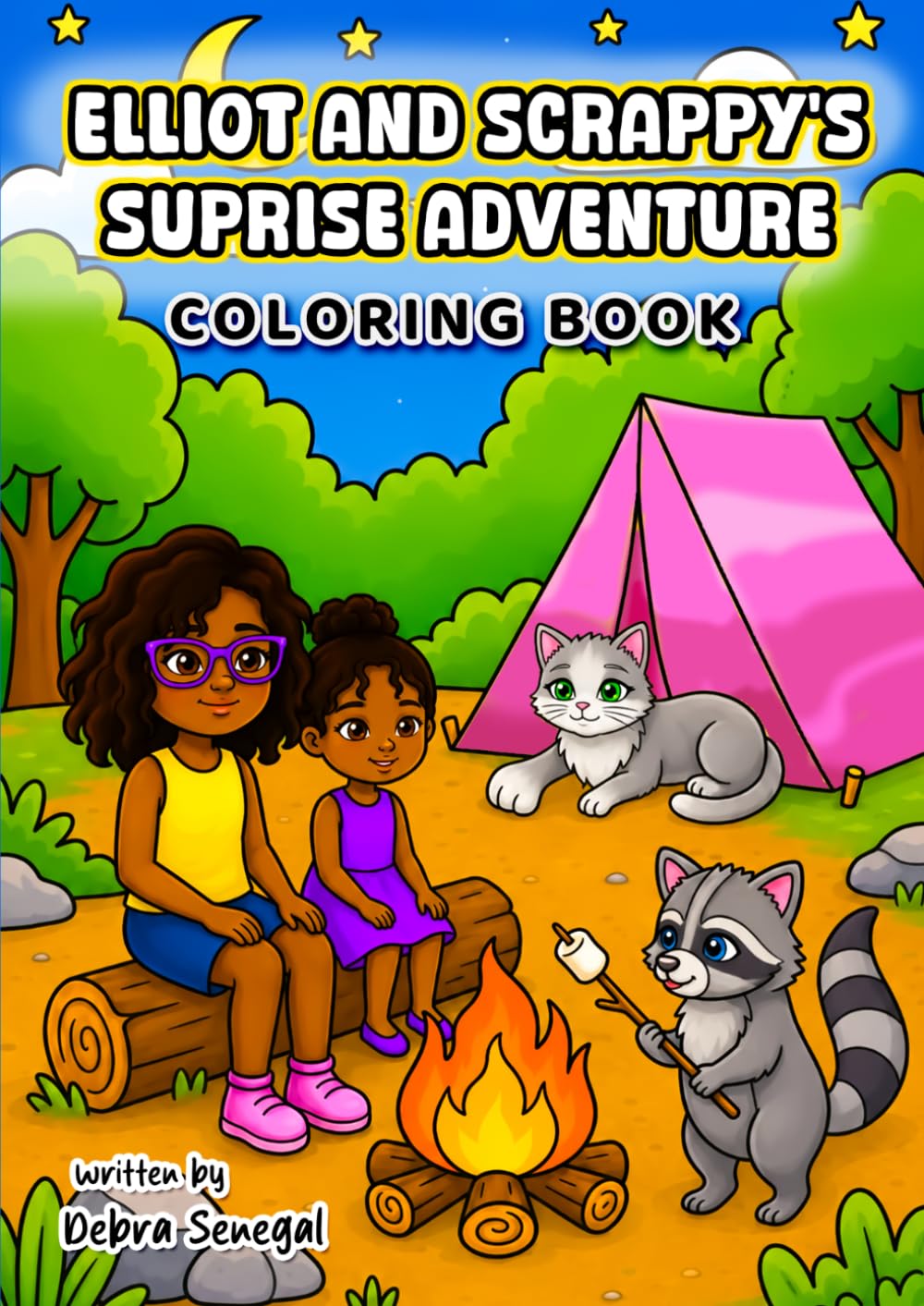 Elliot And Scrappy's Suprise Adventure Coloring Book (Elliot gets Adopted)