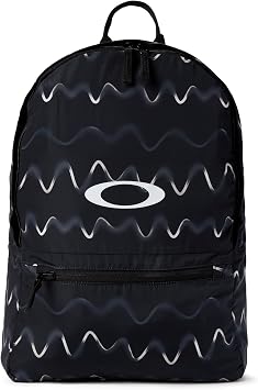 Oakley Unisex The Freshman Packable Recycled Backpack, Vanish Lines Black, One Size