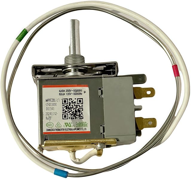 WPF28E-EX Température WPFE28L-L 17431000001341 Thermostat de commande de remplacement pour Midea/Insignia/Arctic King/Vissani Chest Freezer
