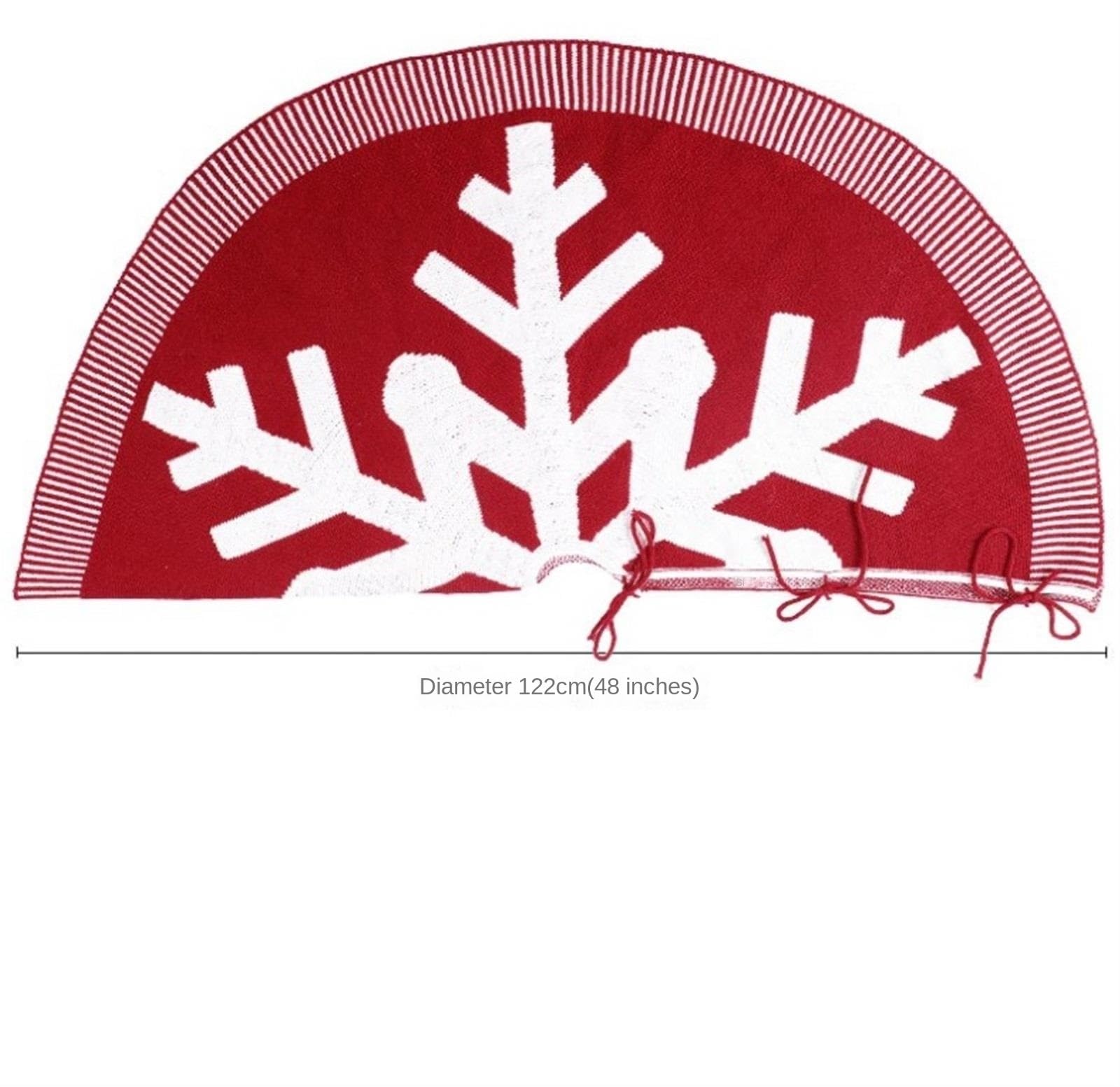 Weihnachtsbaumrock Vintage Weihnachtsbaum Rock Runde Baum Matte Stricken Für Party Home Weihnachtsdekorationen Weihnachtsbaum Teppich