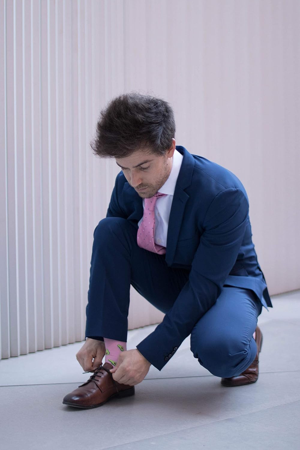 Avocado Pink Socks Men Women - Fun Patterned Cool Funny Happy Colorful Gift Funky Design Graphic Accessories Fruit - Image 5