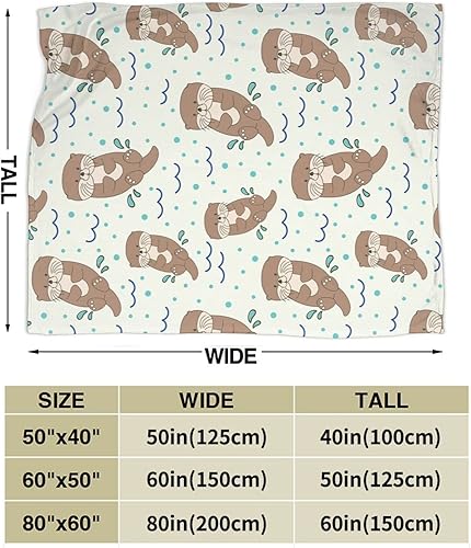 Miniatura 4 de Manta de nutria marina súper suave y cálida para sofá, dormitorio, ropa de cama, sofá, oficina, automóvil, manta acogedora para todas las