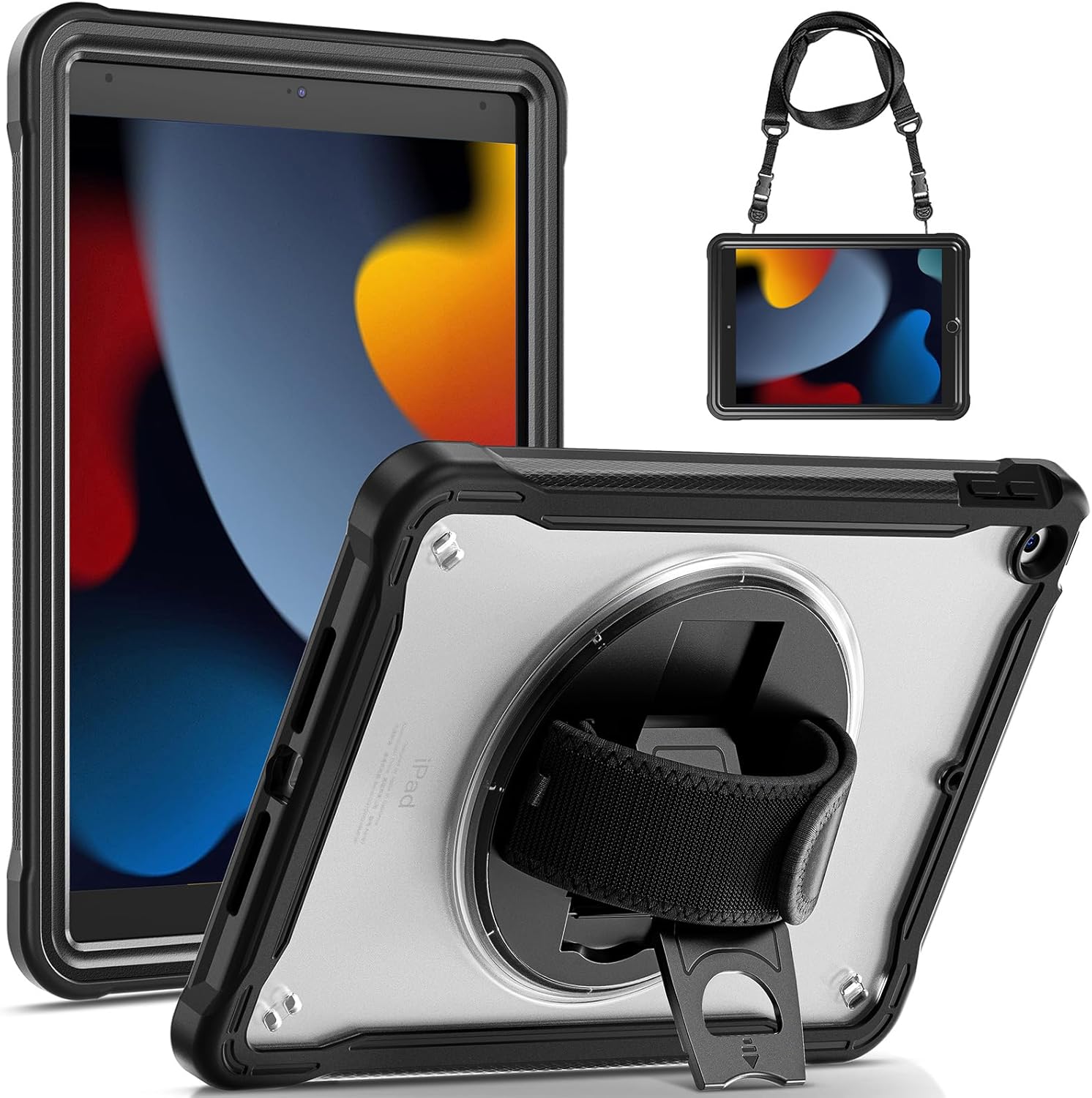 Gerutek Case for iPad 9th/8th/7th Generation Case, Shockproof Drop