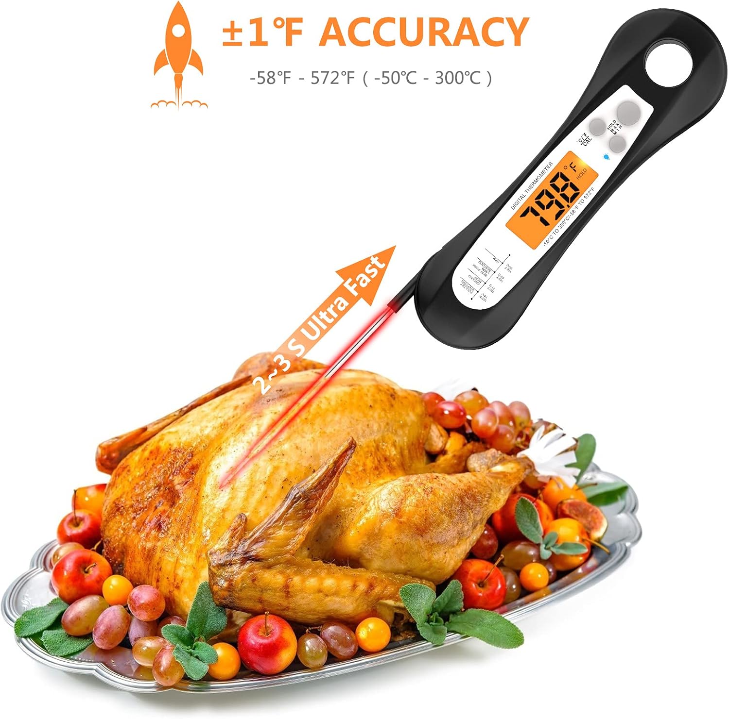 Yatnchan Digital Meat Thermometer Review BBQ Thermo Hub