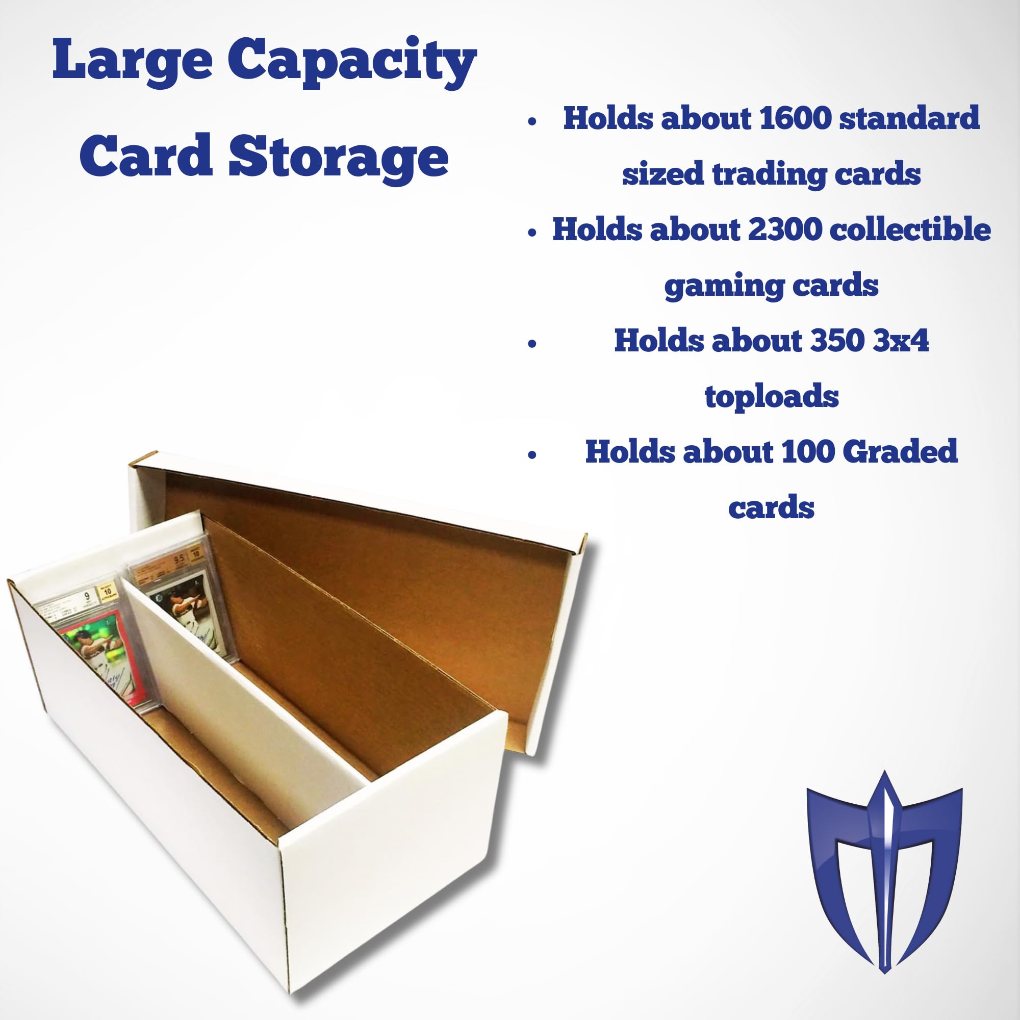 Amazon.com: Max Protection 2 Row Shoe Graded Trading Card Storage