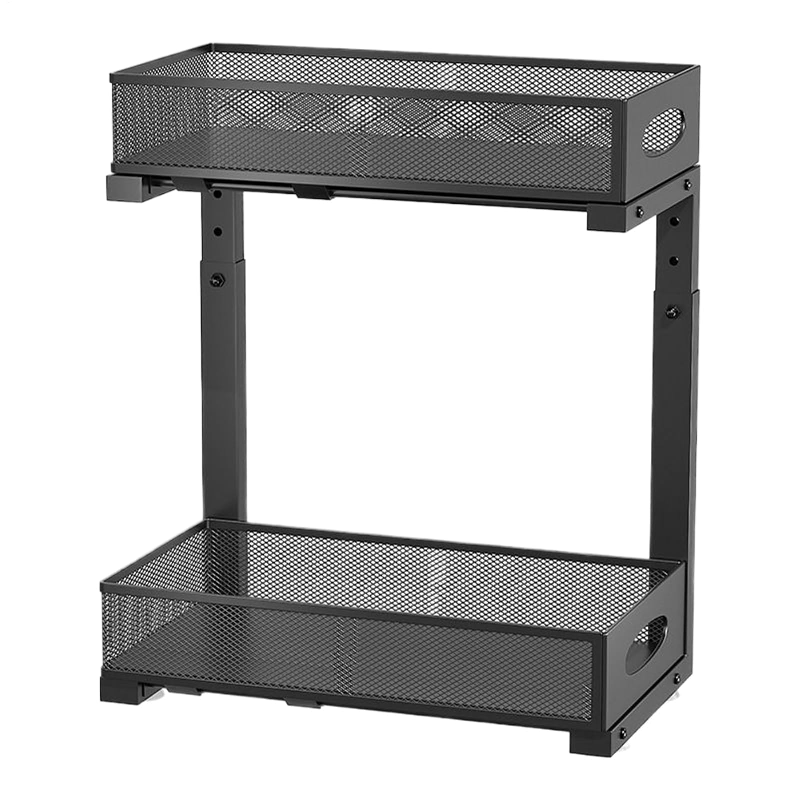 Organizador Para Debajo Del Lavabo Del Baño Organizador De Almacenamiento | Estante de Organización con Altura Ajustable para Hogar, Cocina, Despensa, Armario, Baño, Lavande