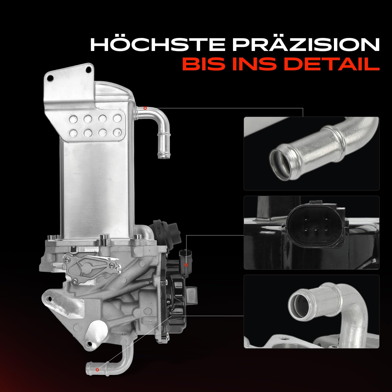 AGR zawór zwrotny spalin do M-u-l-t-i-v-a-n V Transporter V 2.0L Diesel 2009-2015 03L131512DK