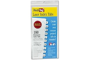 Redi-Tag Laser Printable Index Tabs - Essential for Organization and Quick Reference
