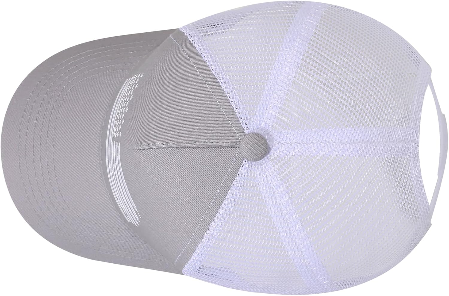 Baseball Cap, American Flag Trucker Hat for Men Women, Breathable Adjustable Fit Outdoor Mesh Snapback Hats - Image 4