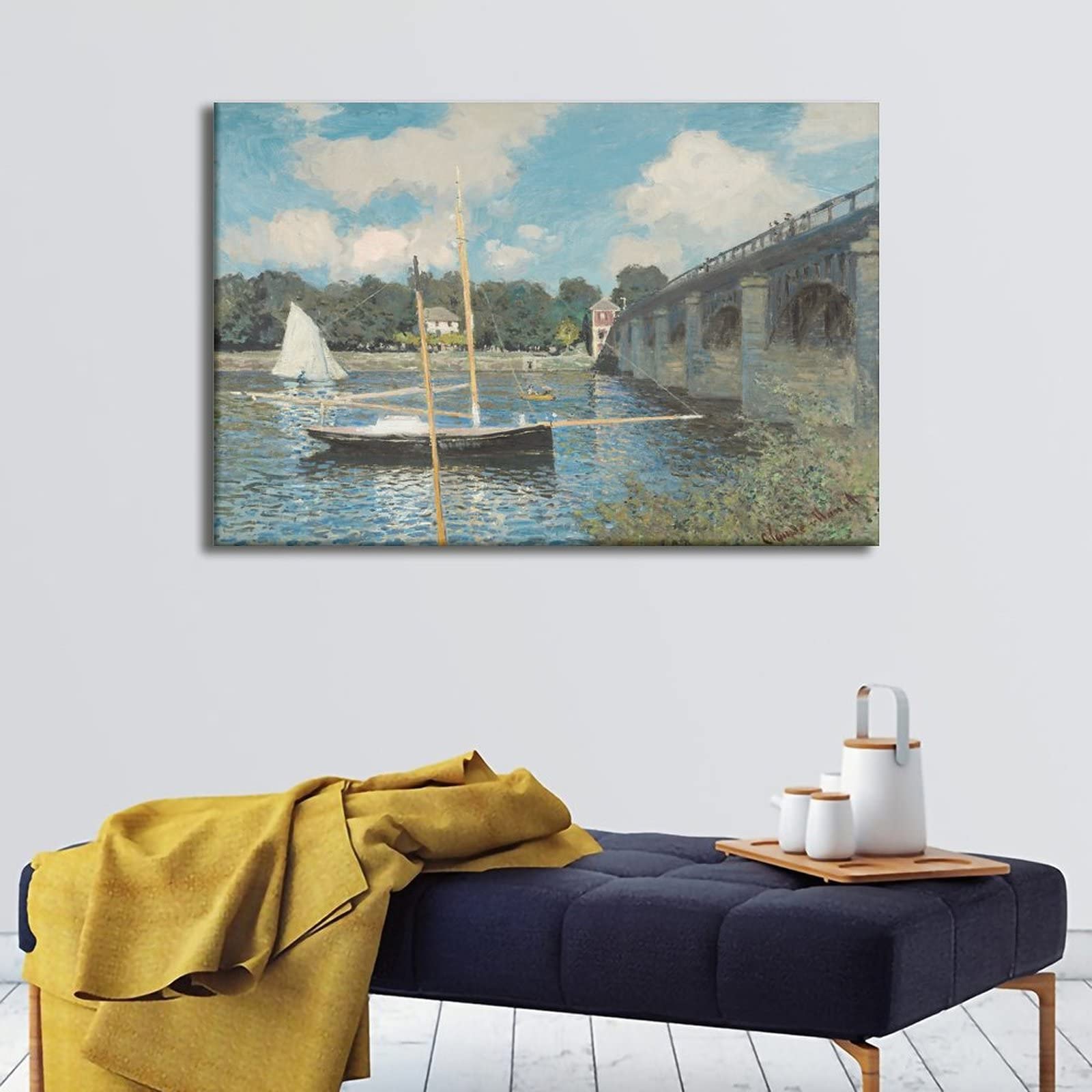 Amazon.co.jp: クロード・モネの絵画を完全収録。『アルジャントゥイユ