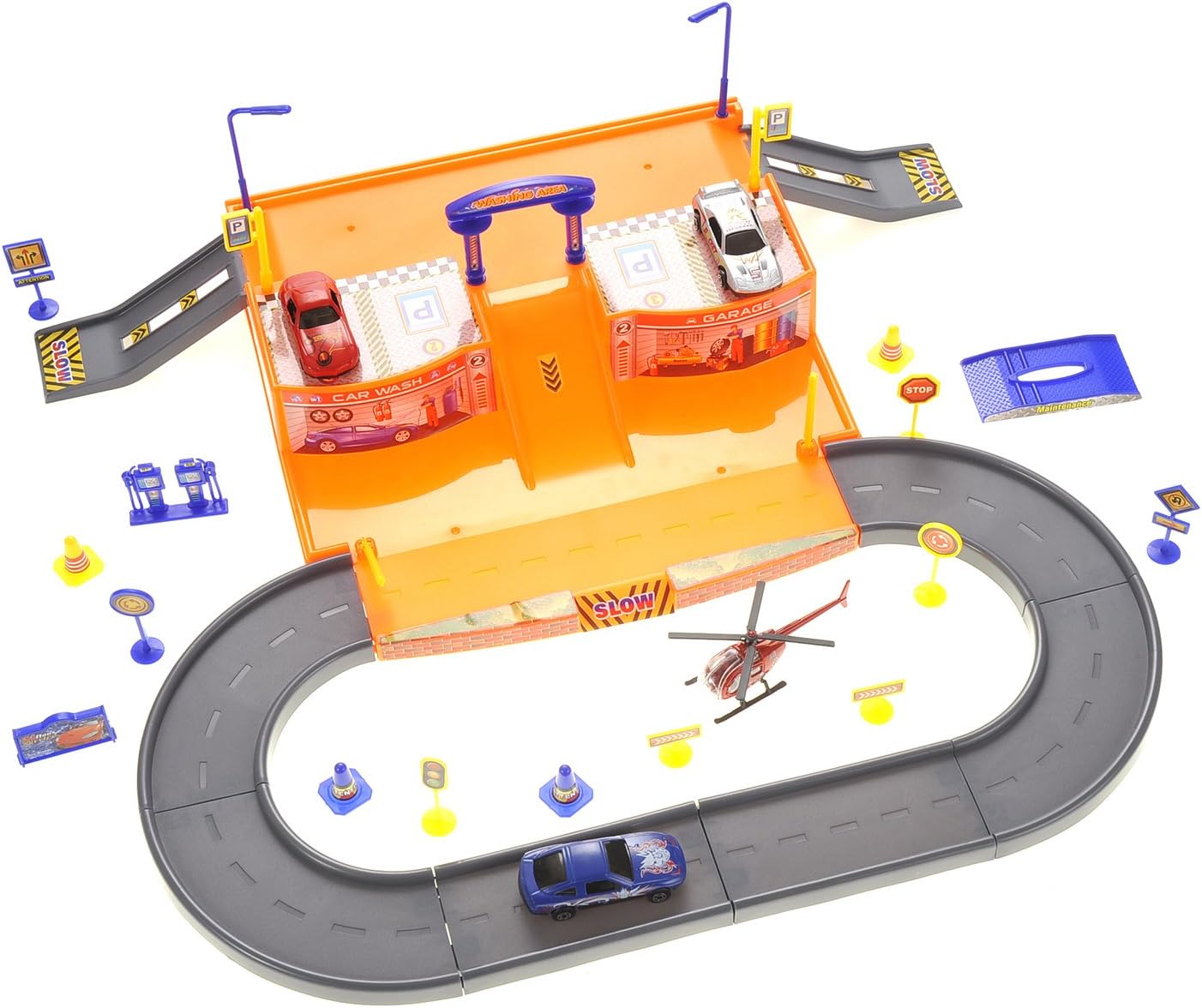 AZ Trading & Import TC288 Parking Garage Diecast Racing Playset