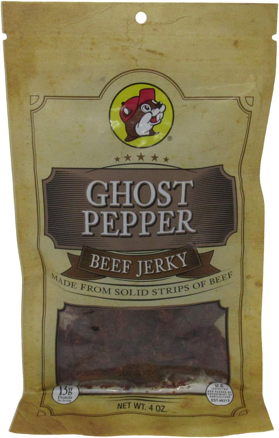 “Creeping Ghost” Carolina Reaper Jerky Beef Three 3oz