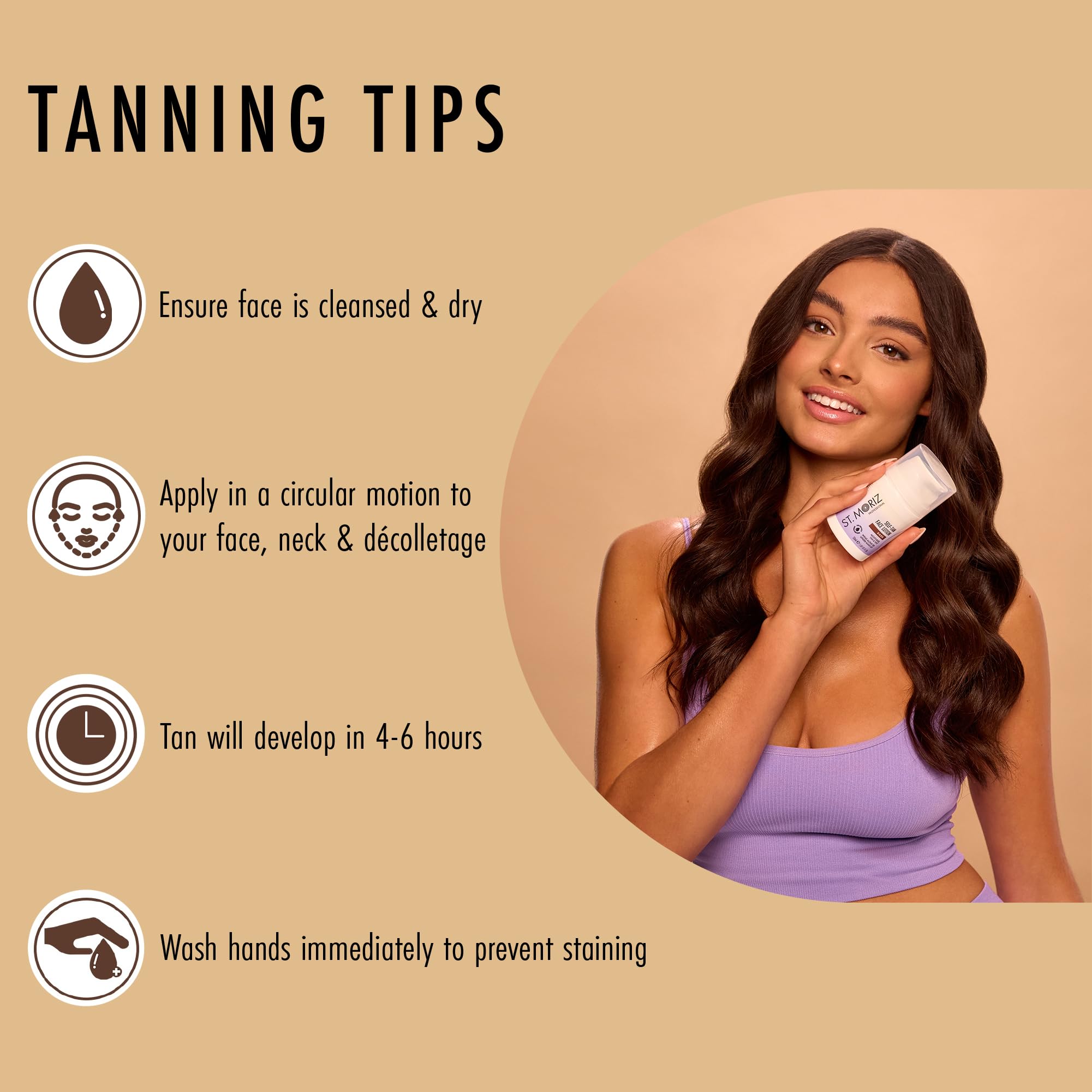 Amazon.com: St. Moriz Professional Dark Face Self Tanner – Gradual
