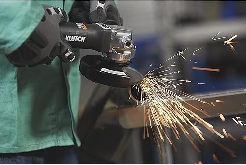 Miniatura 7 de Klutch Amoladora angular neumática de 4 1/2 pulgadas - 12,000 RPM, 4 CFM