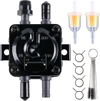 Fuel Pump for Onan Engine P216G P218G P220G P224G B43E B48G B48G B43 B48 P218 P220 Mower,Replace OEM Part # 149-1982 149-1544 149-2187