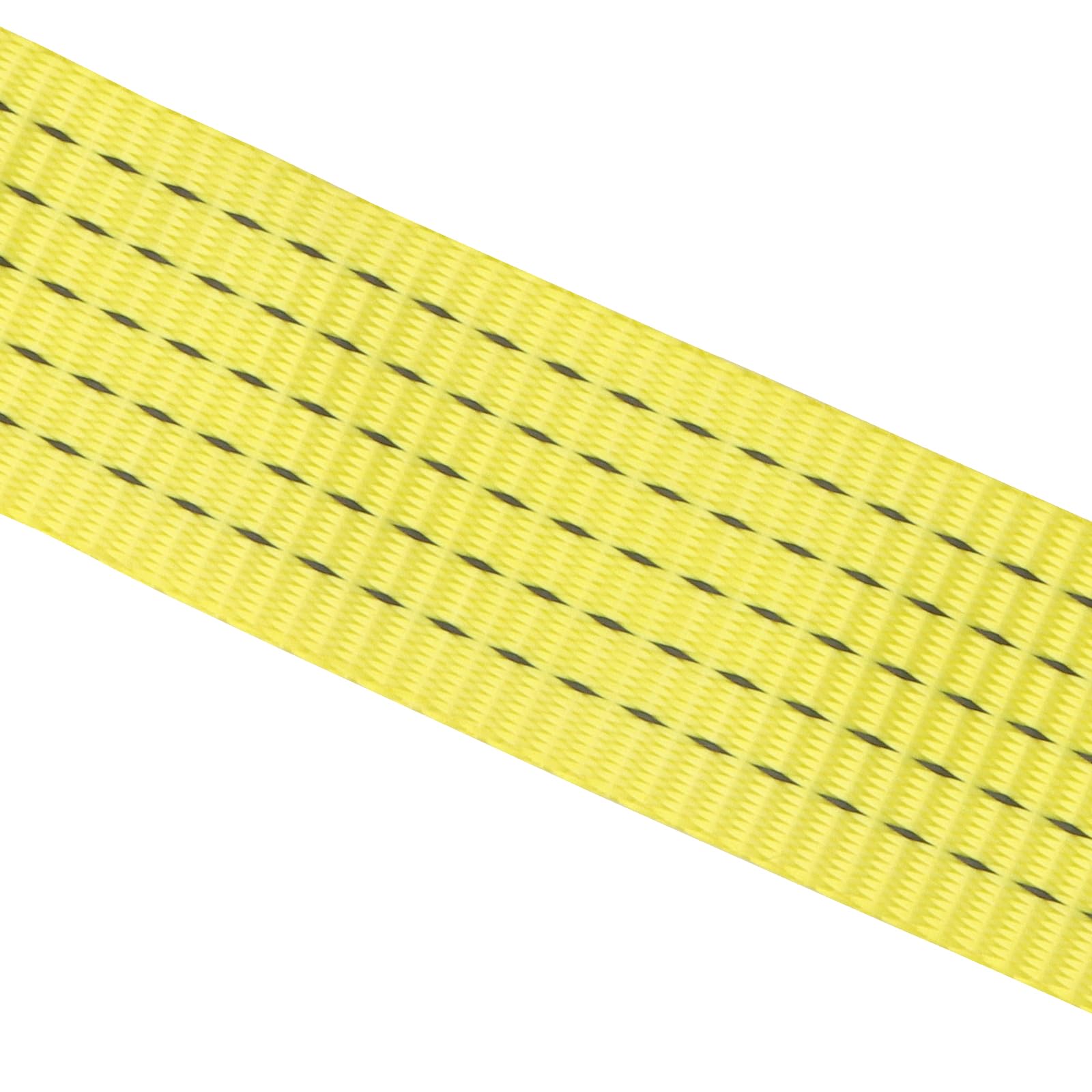 SHEUTSAN Abschleppseil mit Haken, 5 cm x 6 m, 500 kg, Abschleppkabel, Abschleppgurt für Fahrzeug-Recovery, Schleppen, Fixierung von Ladung, Gelb, 2 Stück