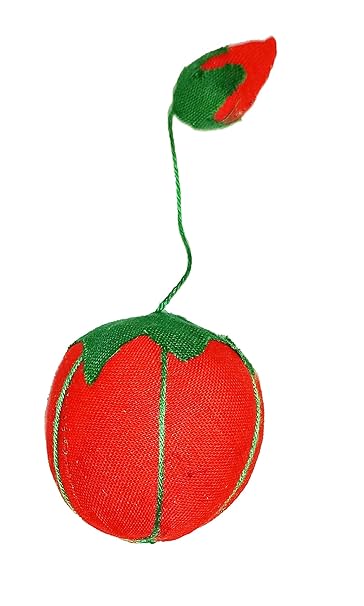 Jyoti Pin Cushion - Tomato Shape, Pack of 2