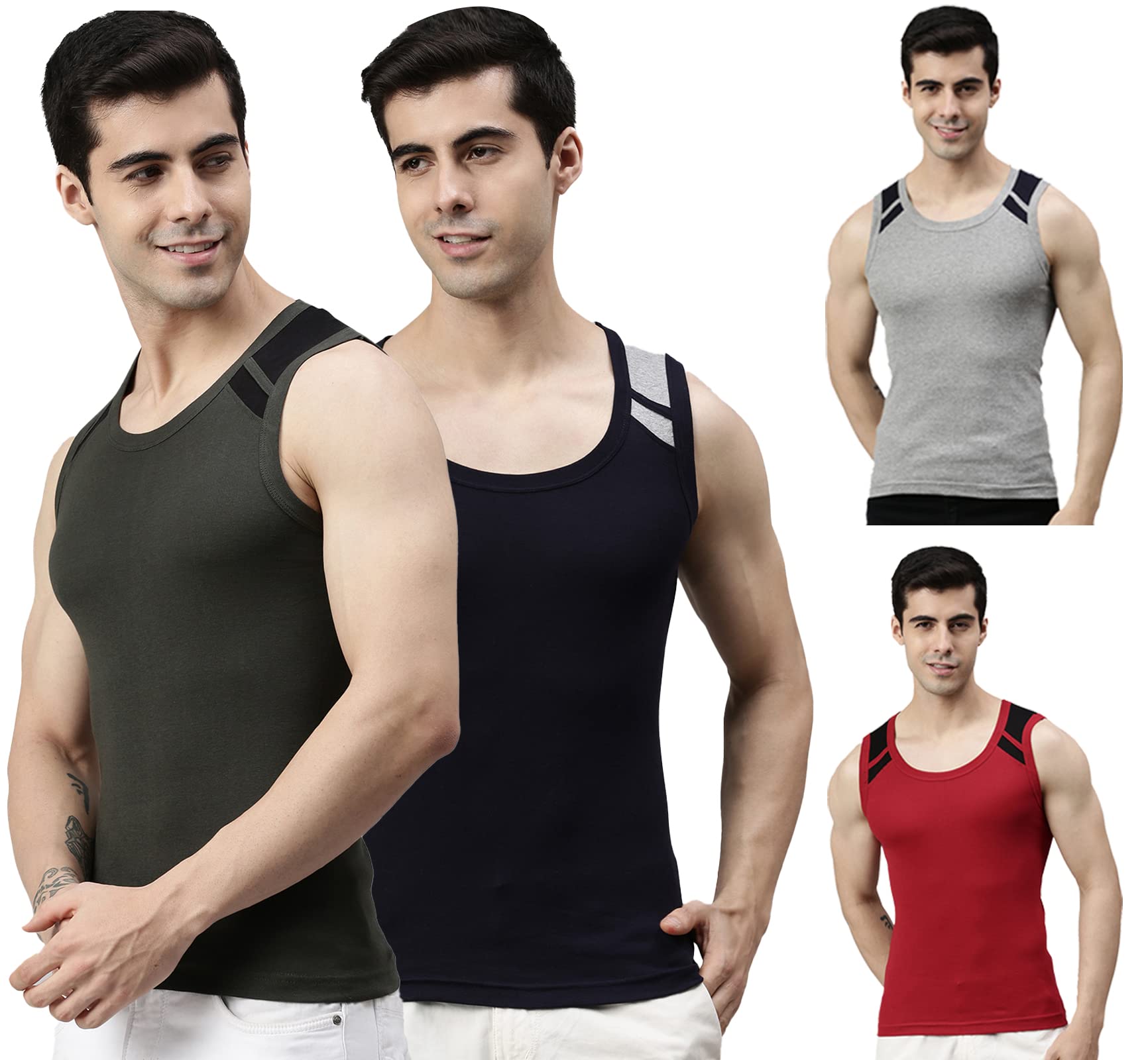 Men's Cotton Regular Fit Vest