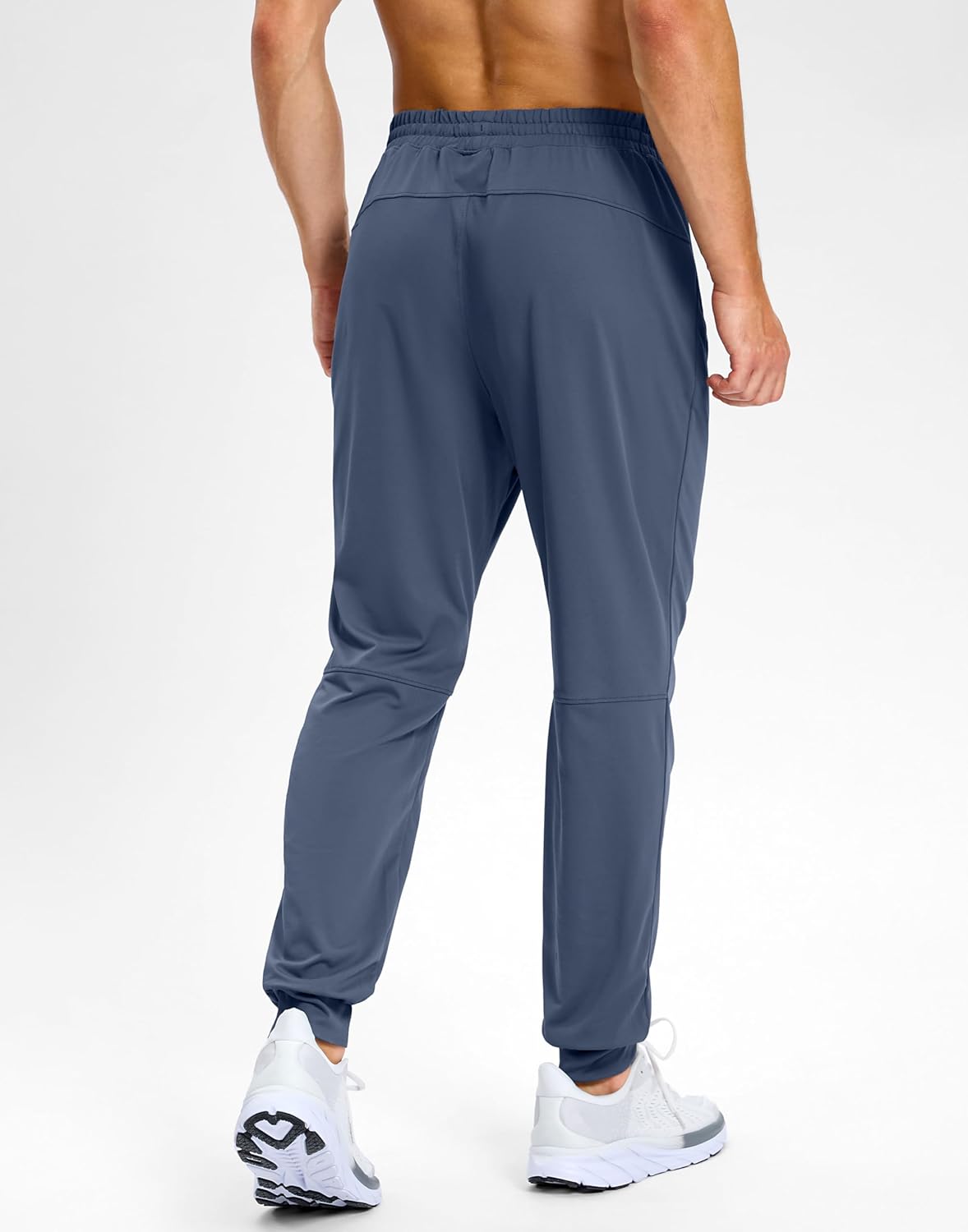 G Gradual Men's Sweatpants with Zipper Pockets Stretch Tapered Joggers Quick Dry Athletic Workout Gym Pants for Men - Image 3