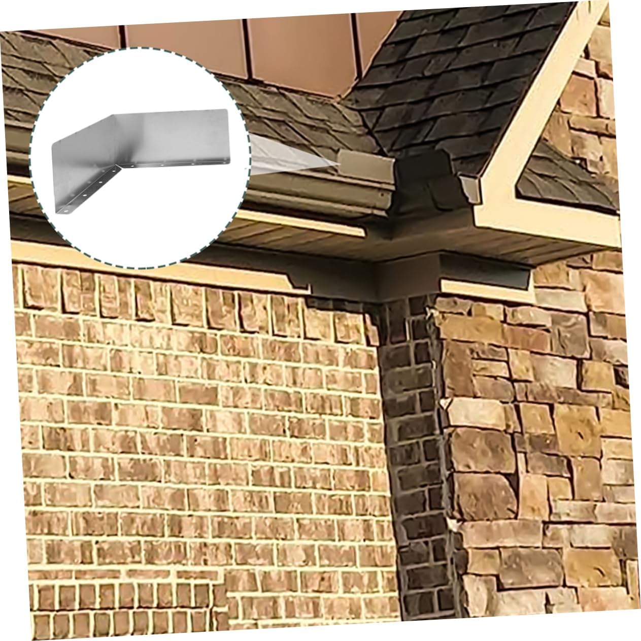 Gutter Guard Alternative Rain Gutter Splash Guards Roof Corner Diverter Splash