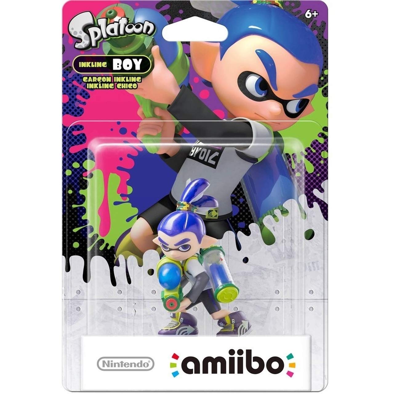 Amazon.com: Nintendo Inkling Boy amiibo : Toys & Games
