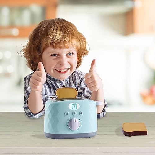 Miniatura 5 de My First Toaster Playset diseñado para niños a partir de 3 años, multicolor