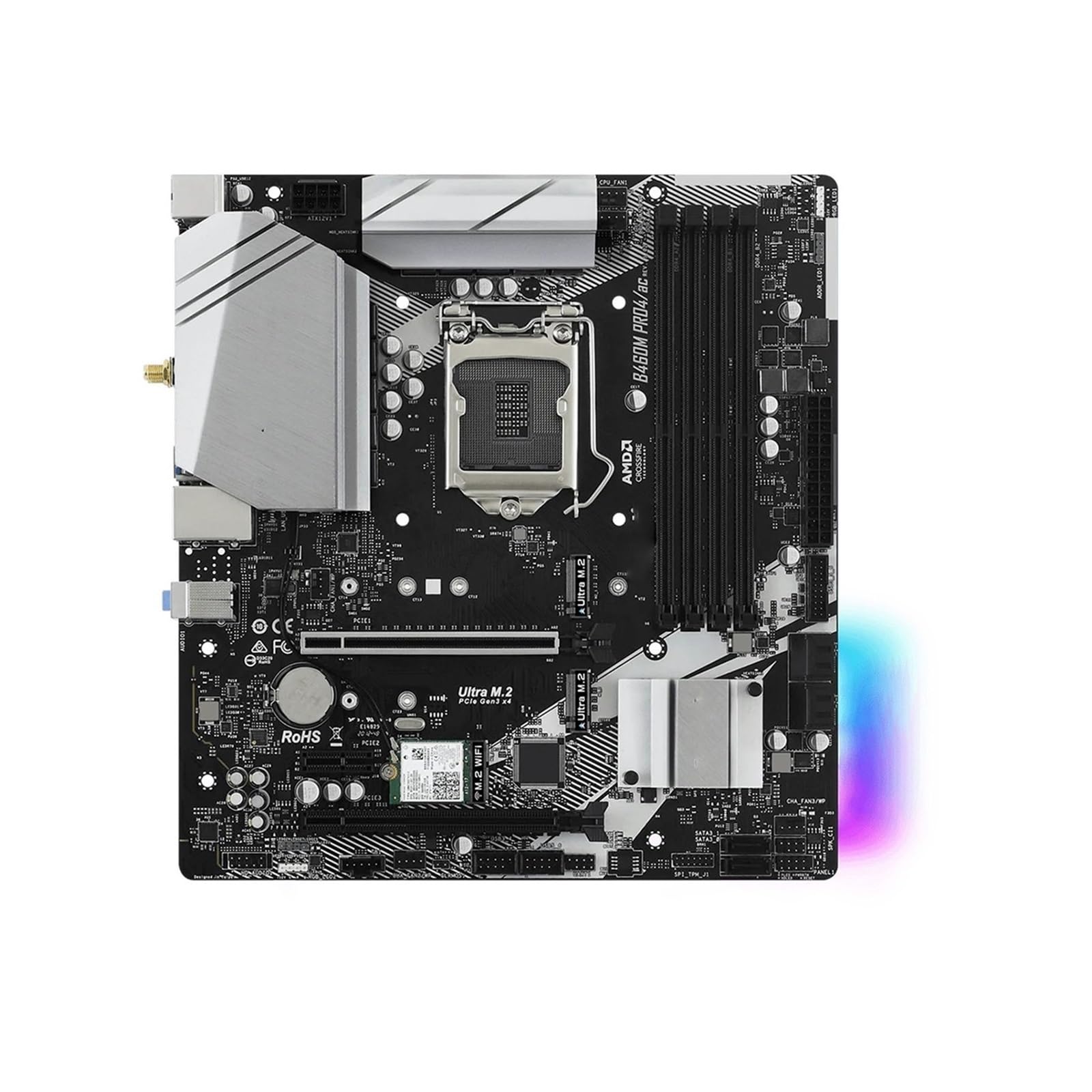 Motherboard Fit For ASROCK B460M PRO4/AC Motherboard B460