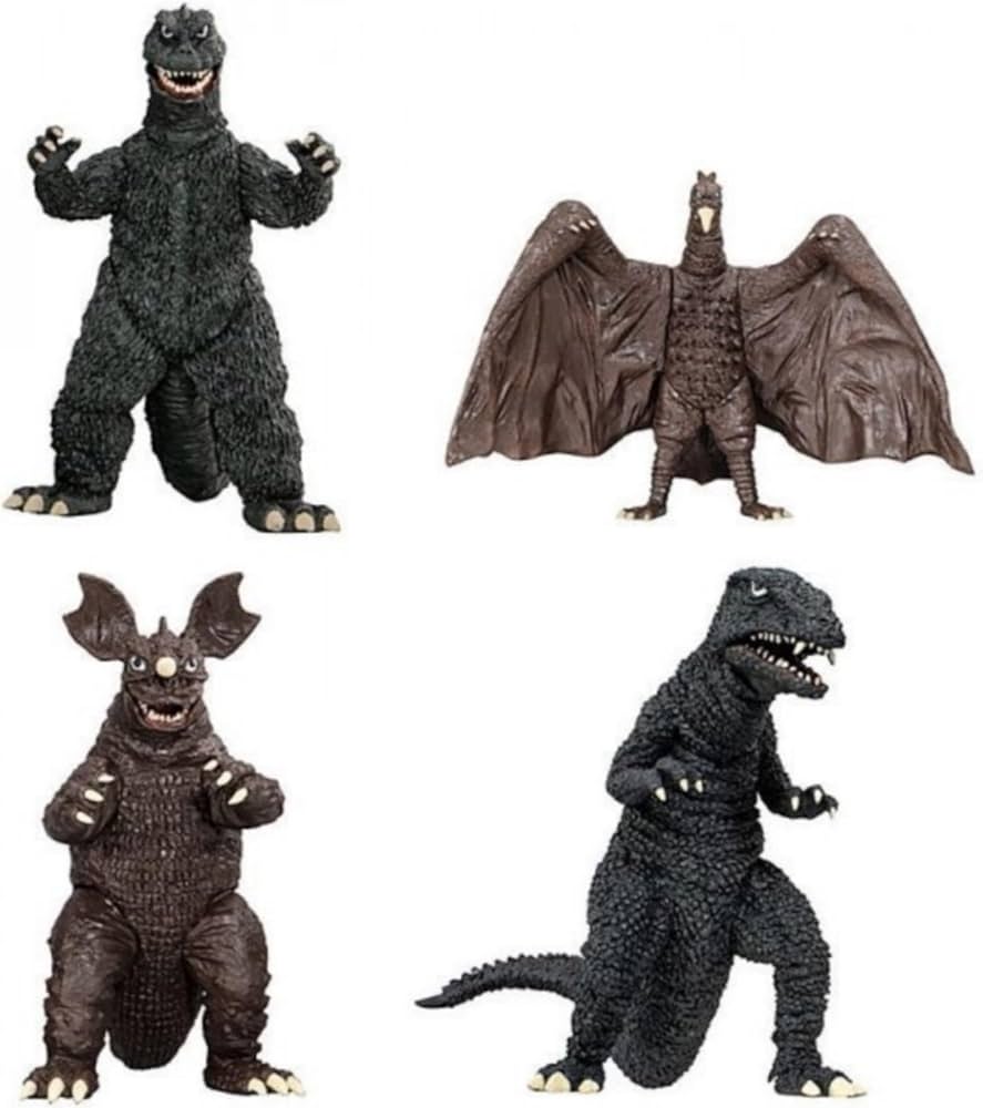 Amazon.co.jp: HG ゴジラ 怪獣総進撃編 × 全4種セット フルコンプ Amazon.co.jp: HG ゴジラ 怪獣総進撃編 × 全4種セット フルコンプ