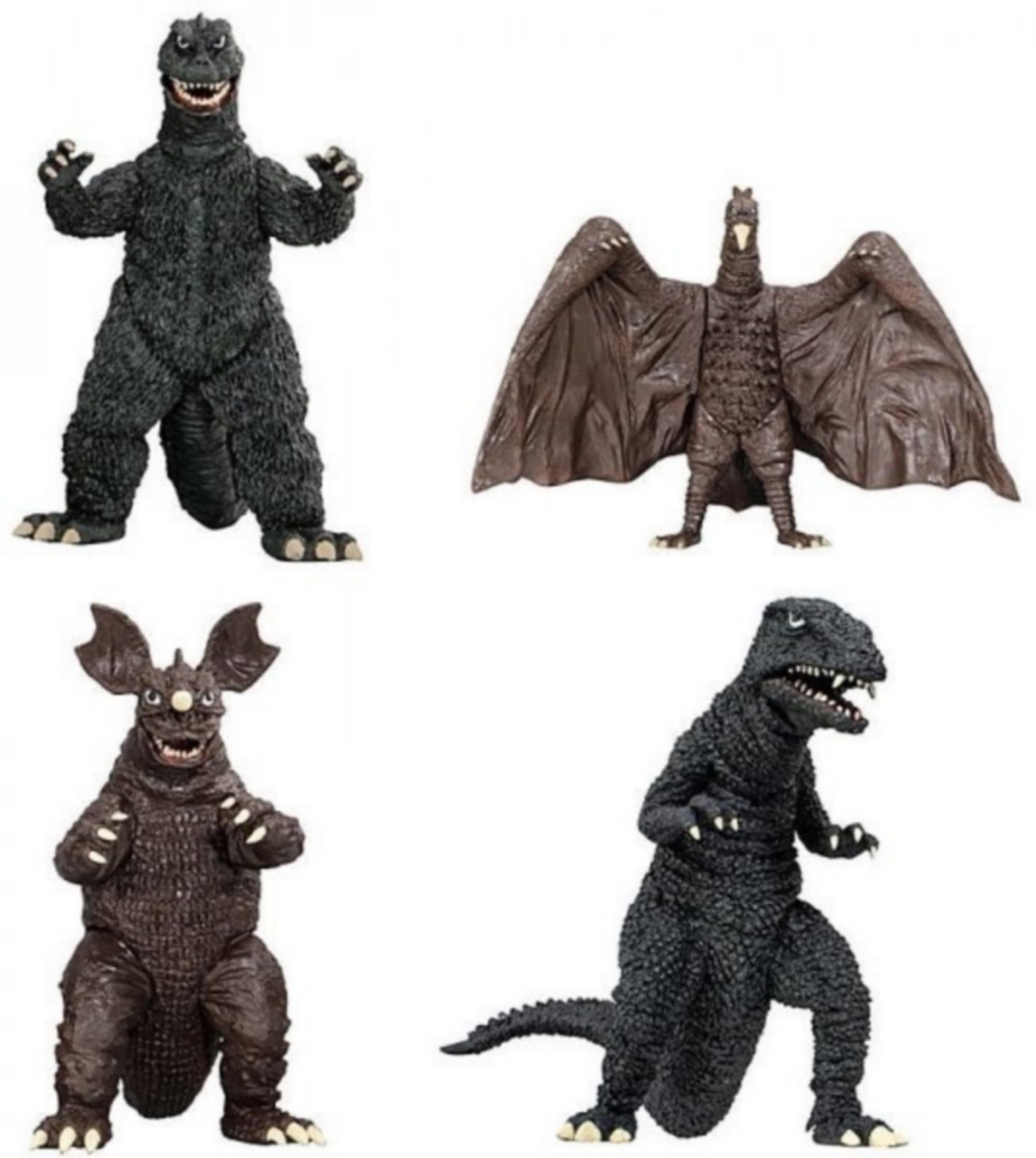 Amazon.co.jp: HG ゴジラ 怪獣総進撃編 × 全4種セット