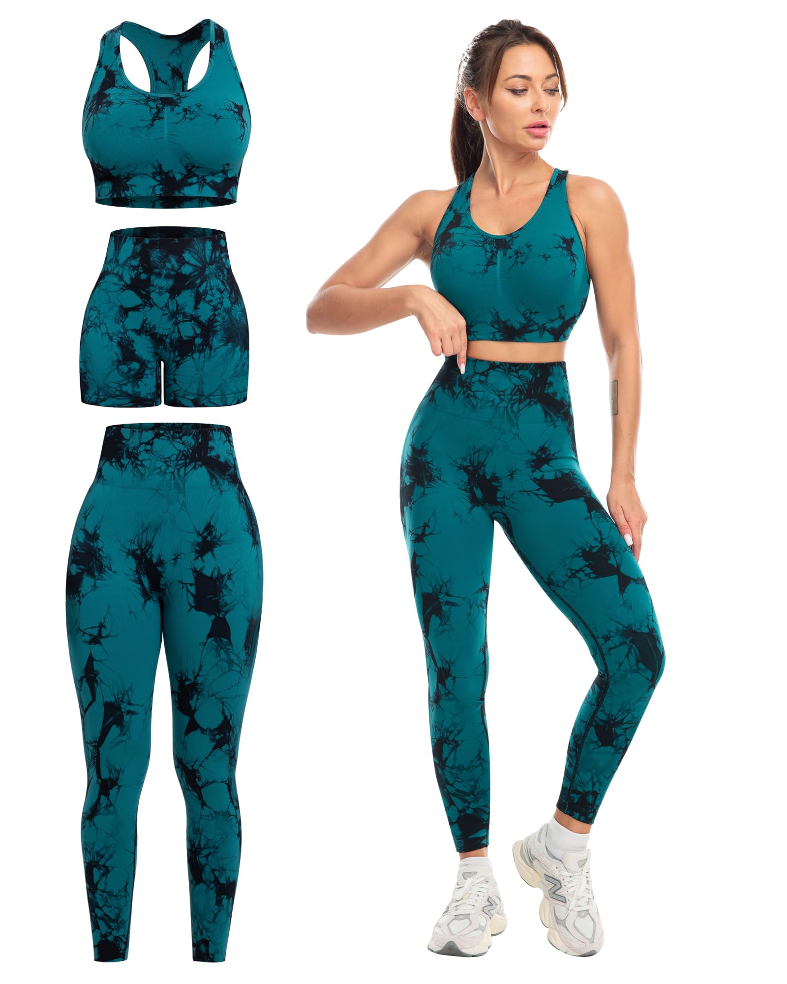 SALSPOR 3-Piece Workout Set