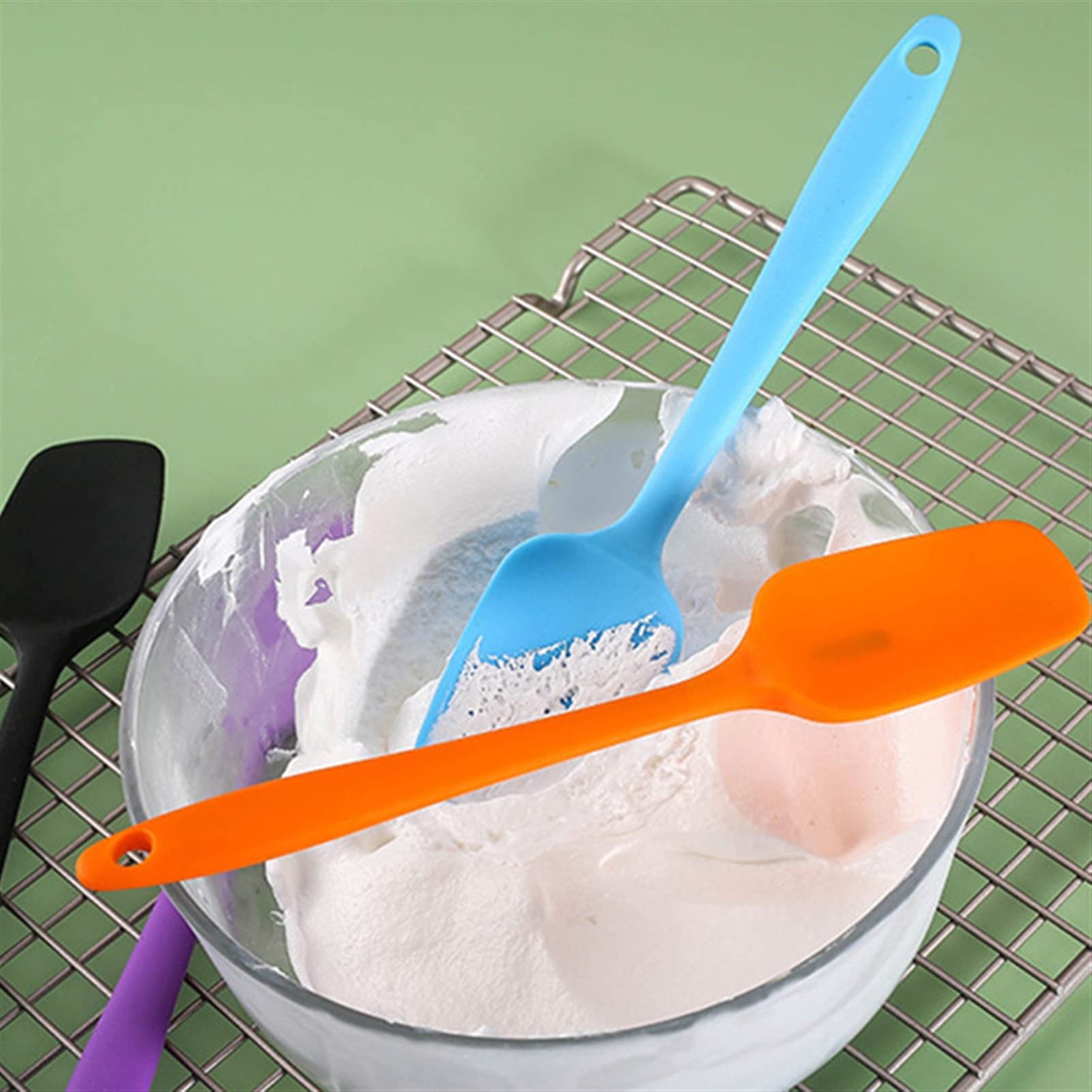 Spatule Patisserie Spatula Spatula Cream Spatule Cuisine Ustensiles de Cuisine Décorations de gâteau Spatule de glaçage pour la Cuisson Cuisson Mélange Spatule de Cuisine (Color : A)