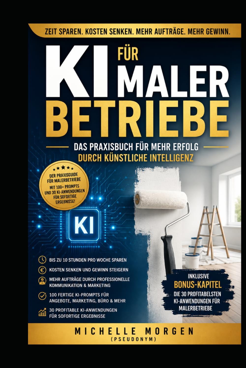 KI FÜR MALERBETRIEBE: Wie Sie Angebote schneller erstellen, Büroarbeit reduzieren, mehr Aufträge gewinnen und Ihren Betrieb zukunftssicher aufstellen