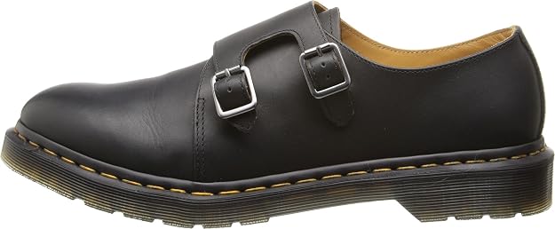Dr. Martens Jules Double Monk Strap, Nero (Black Aged Greasy), 37.5 EU :  Amazon.it: Scarpe e borse