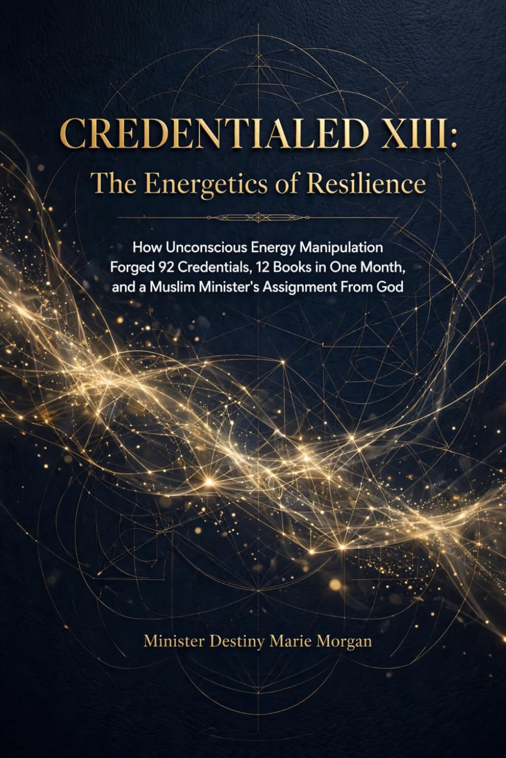 CREDENTIALED XIII: The Energetics of Resilience: How Unconscious Energy Manipulation Forged 92 Credentials, 12 Books in One Month, and a Muslim Minister's Assignment From God