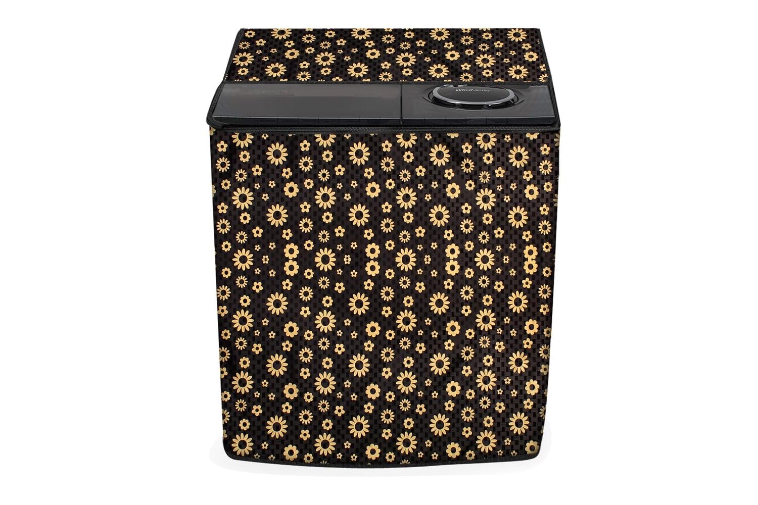Stylista semi Automatic top Load Washing Machine Cover for 6 kg & 6.2 kg PVC Multicolor-picture-30