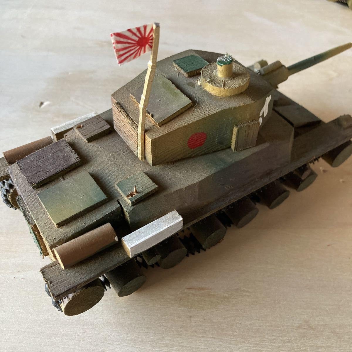 Amazon | 三号戦車 旧日本軍 木製モデルハンドメイド陸軍 ビンテージ