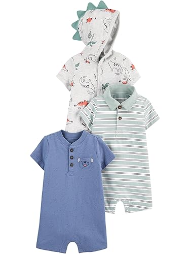 Simple Joys by Carter's Baby Boys' 3-pack Rompers
