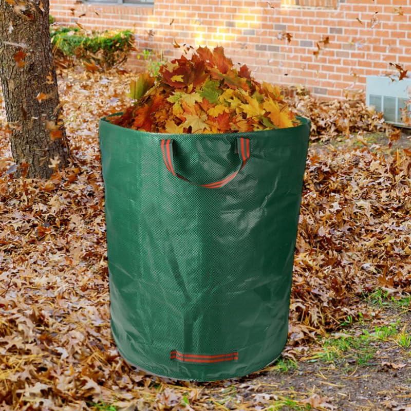 Sacs De Jardin Rubessia 4x - 272L Autoportants - Étanches Et Réutilisables - 150 G/m² - Pour Déchets Végétaux