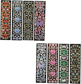 Operitacx 8 Folhas De Adesivos Álbum De Fotos Para Crianças Álbum De Recortes Vintage Fita Washi Para Crianças Adesivo Diário Fita Para Caderno Adesivo Diário Diário De Viagem Adesivos